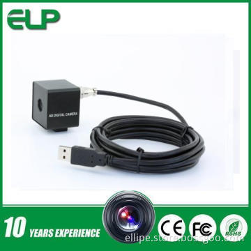 Ov5640 5MP Black Color Mini Box USB CMOS Camera with 30 Degree Lens